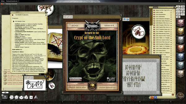 Fantasy Grounds - 3.5E/PFRPG: A24: Return to the Crypt of the Sun Lord