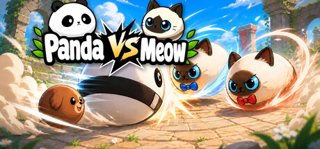 熊猫喵 Panda vs Meow(アクション・カジュアル、開発: Panda Koala Games)のヘッダー画像