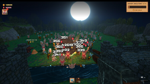 Moonlight Castle: Easy Idle Defense screenshot 1