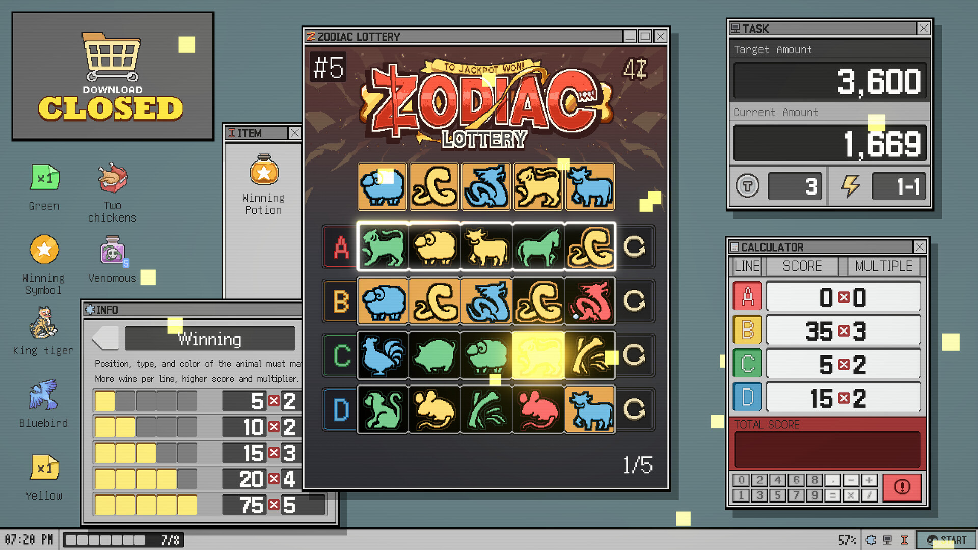 ZodiacLottery screenshot #1