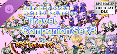 RPG Maker MV - Animation Battler Material Collection Travel Companion Set 3