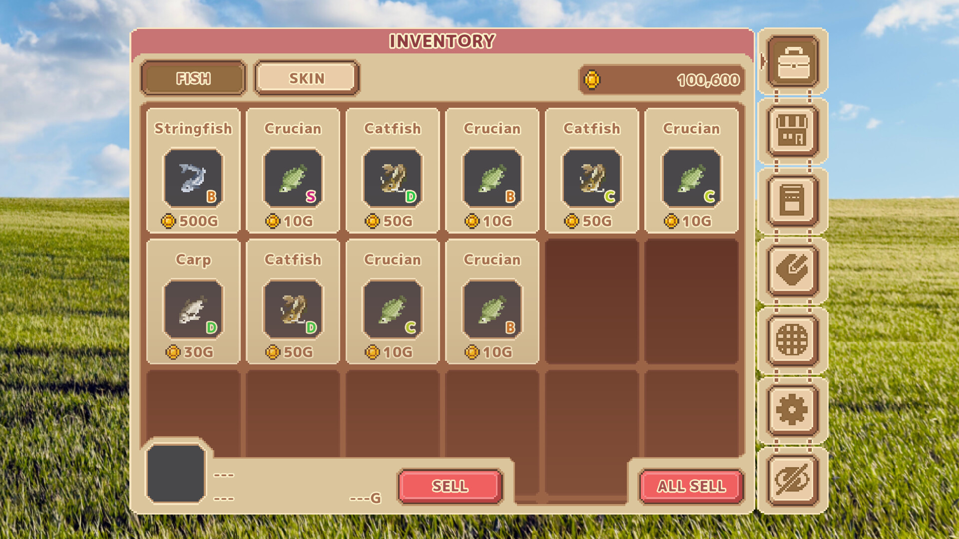 Desktop Fishing Garden screenshot 5