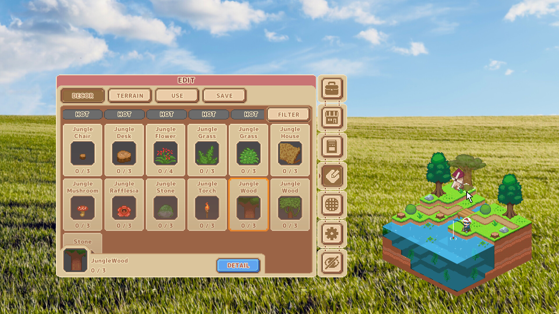 Desktop Fishing Garden screenshot 7