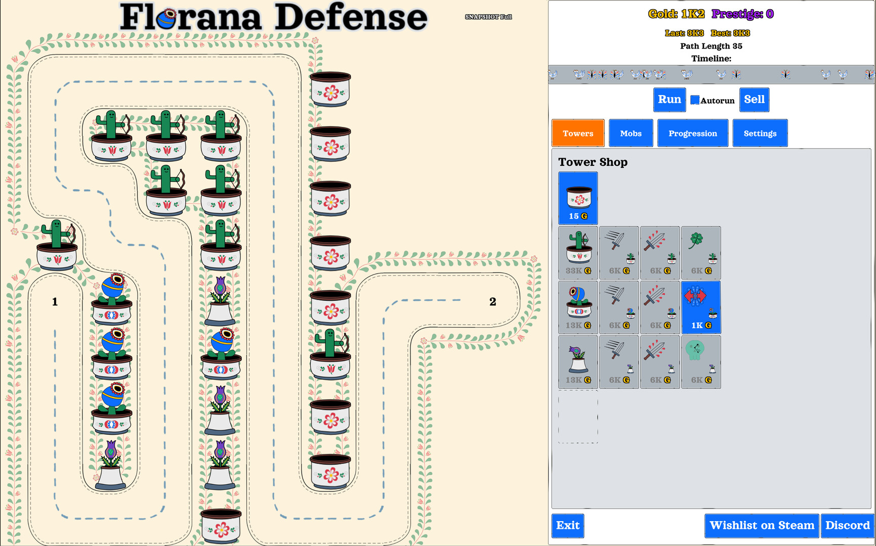 Florana Defense screenshot #2