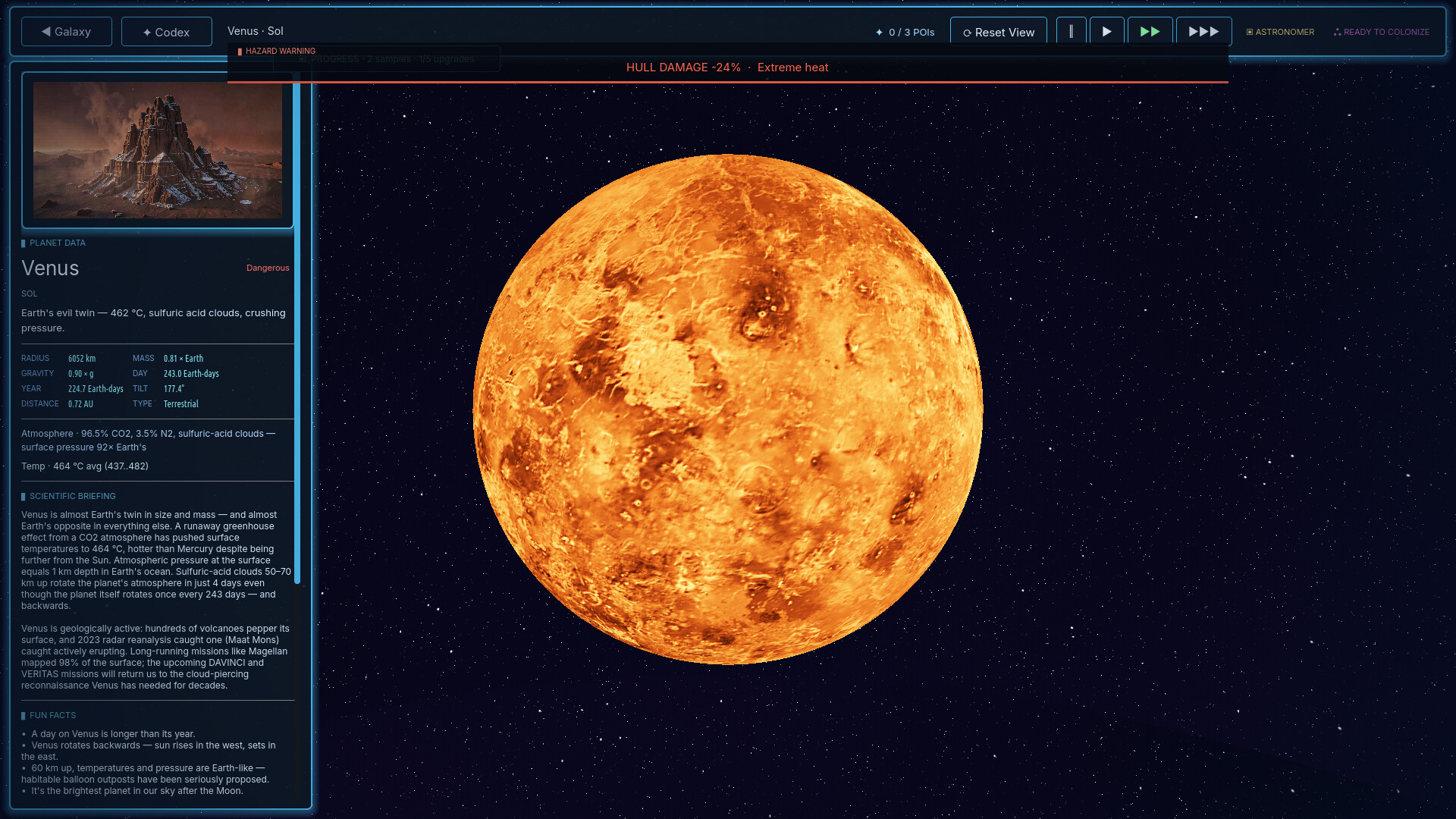 Space Planet Explorer screenshot 4