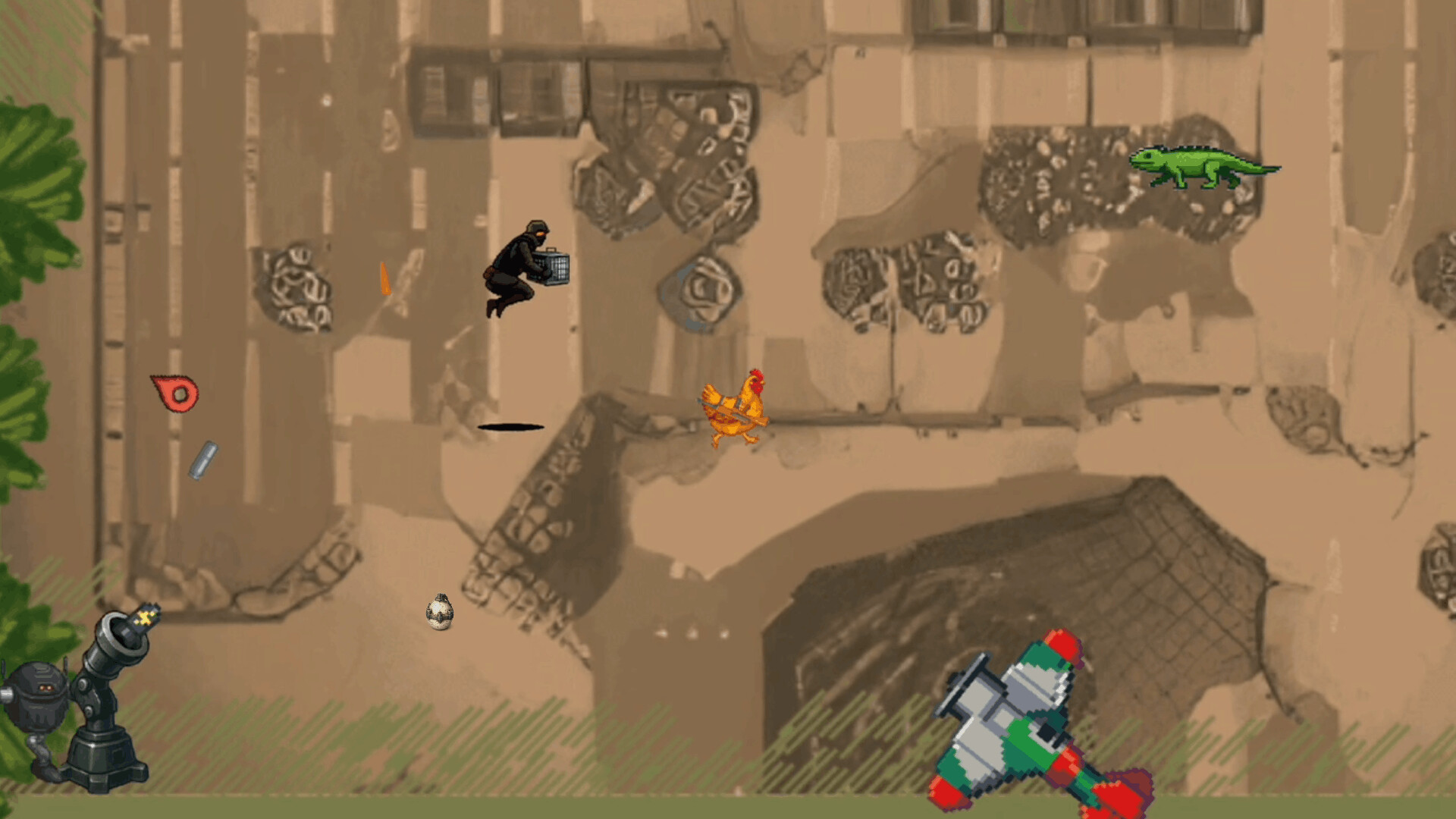 Chicken Battlefield screenshot 1