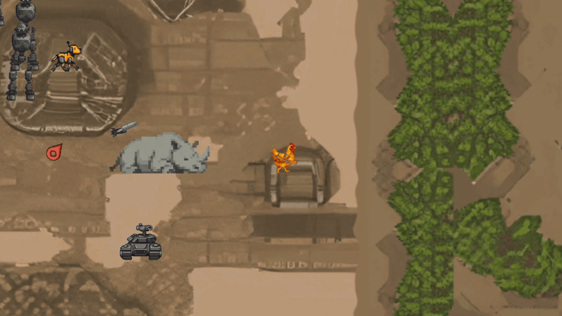 Chicken Battlefield screenshot 9
