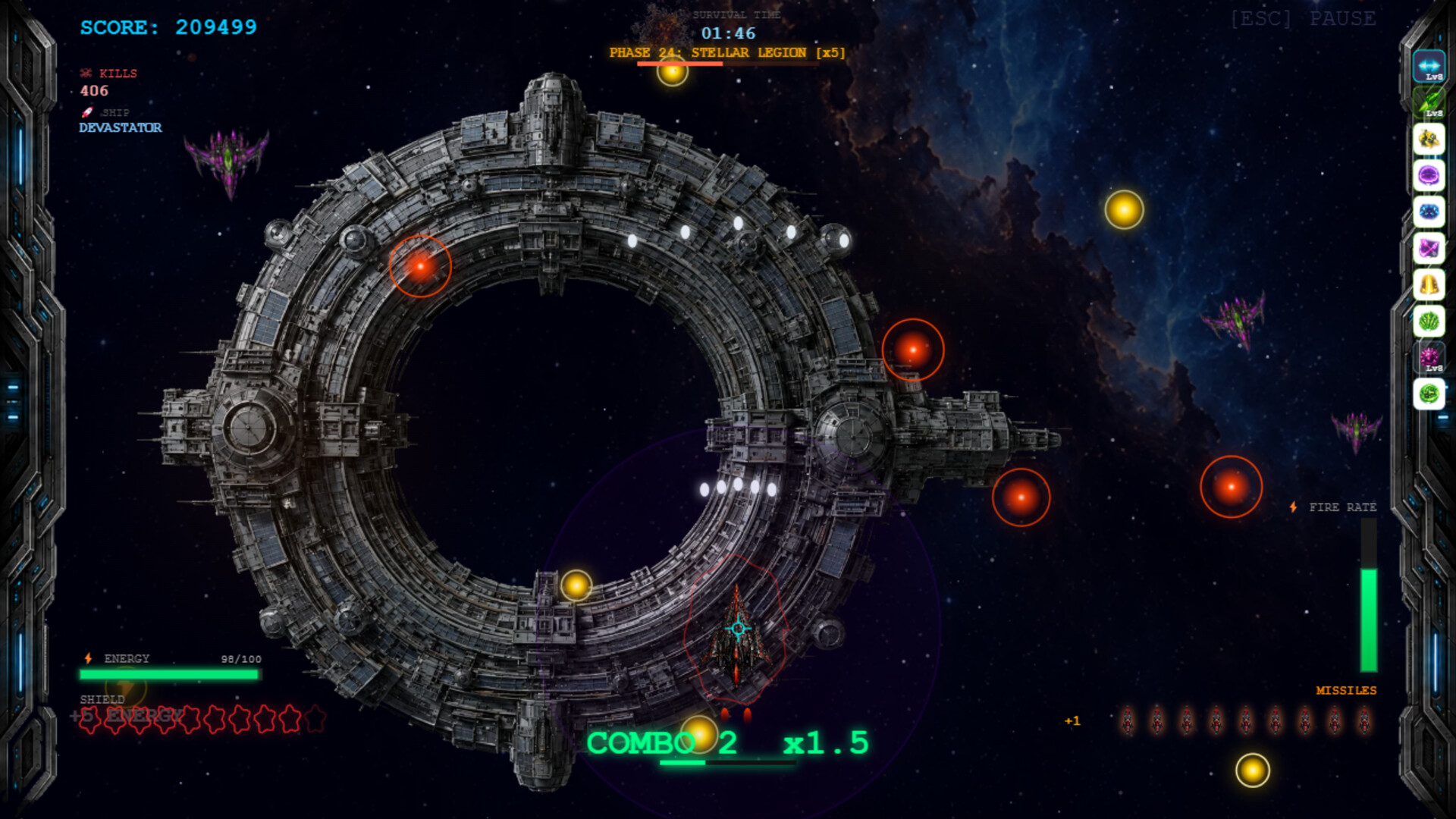 Cosmic Survivor screenshot 2