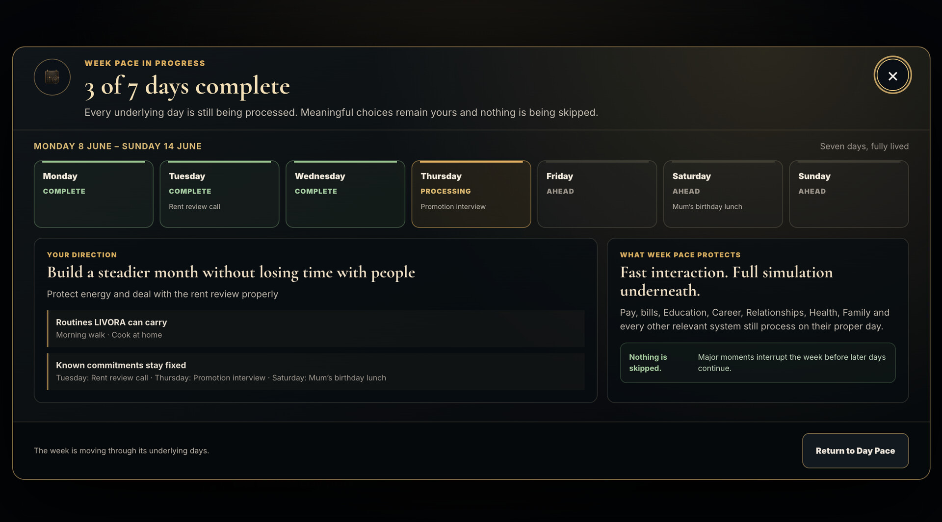 LIVORA screenshot