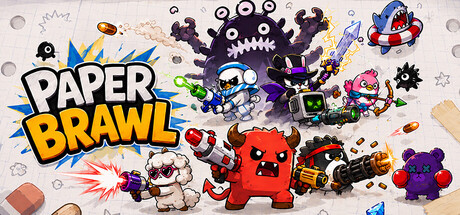Paper Brawl — Steam header