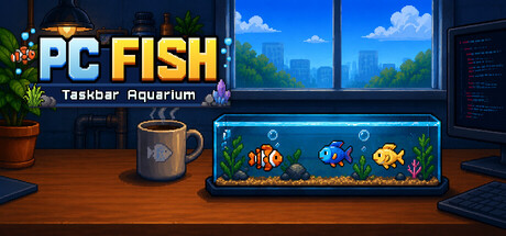 PC FISH: Taskbar Aquarium cover