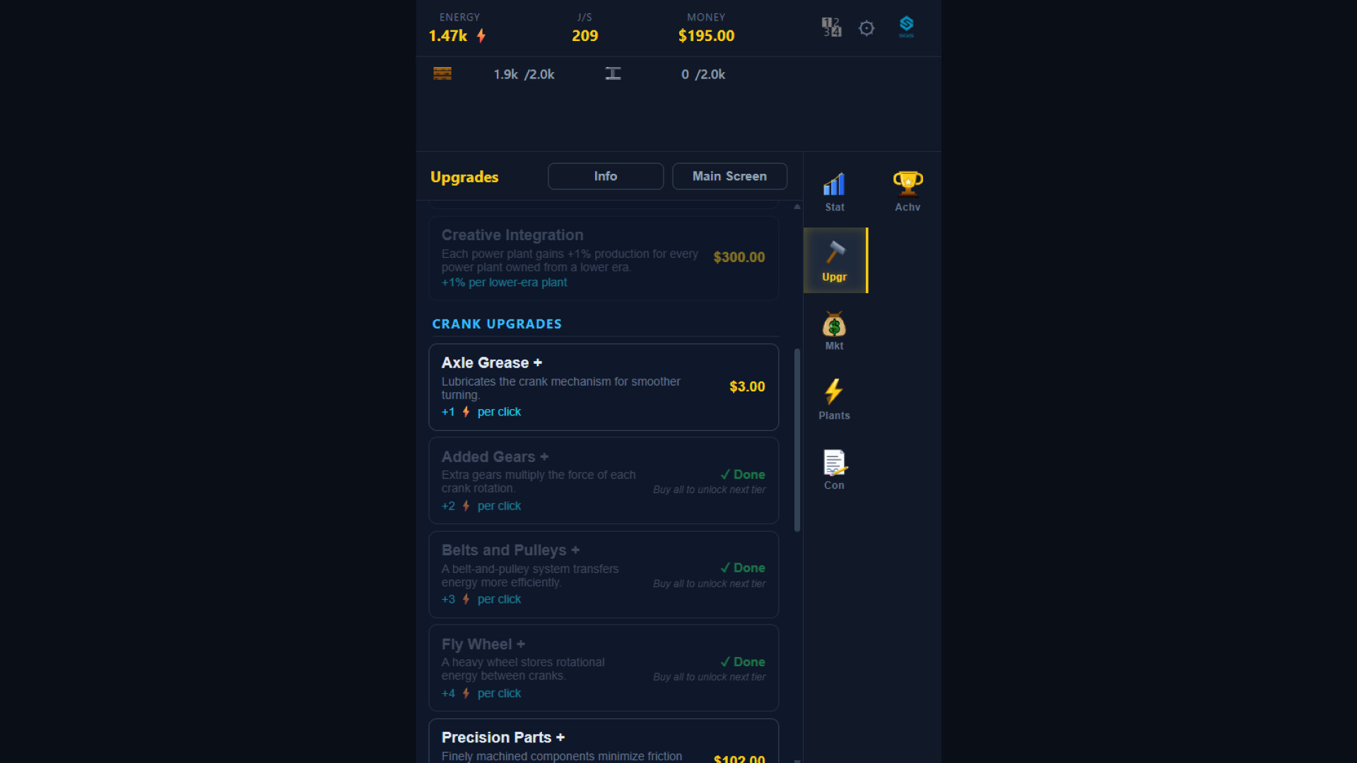 Idle Energy screenshot 3