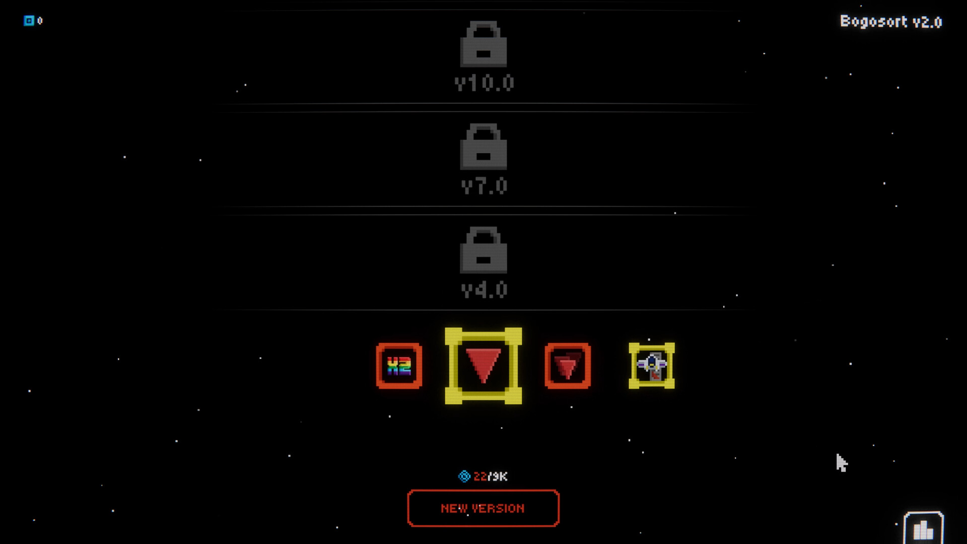 Bogosort screenshot 5