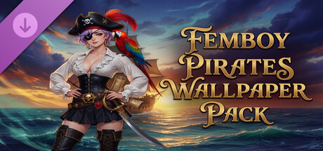 Femboy Pirates Wallpaper Pack