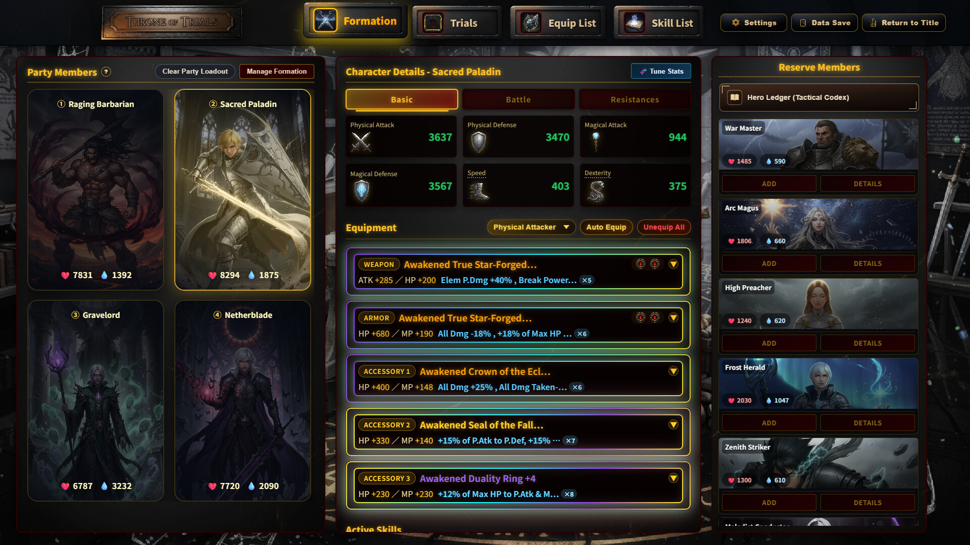 Throne of Trials screenshot 3