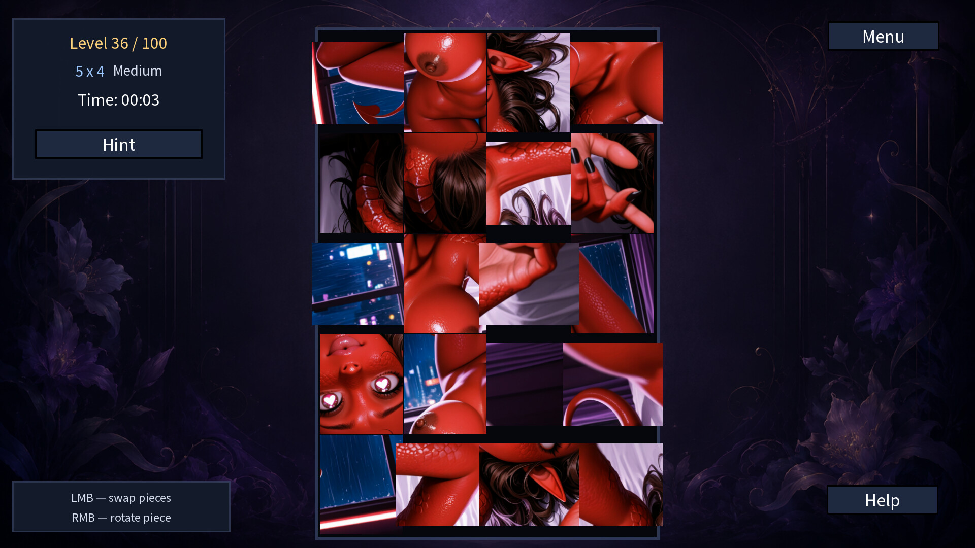 Hentai Succubus Puzzle screenshot 3