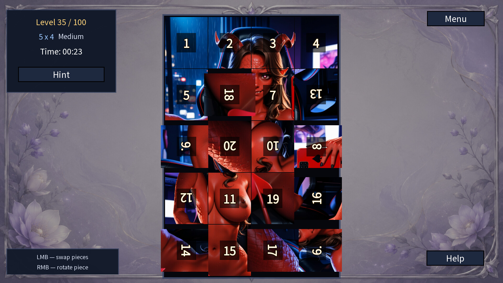 Hentai Succubus Puzzle screenshot 6