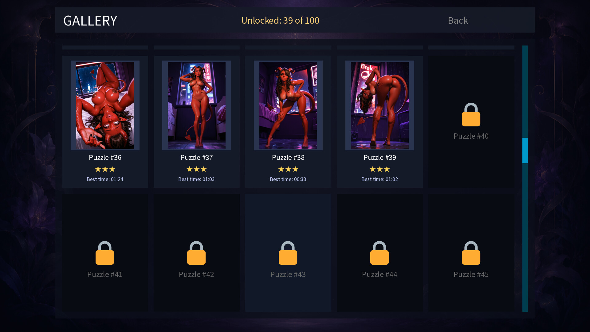 Hentai Succubus Puzzle screenshot 5