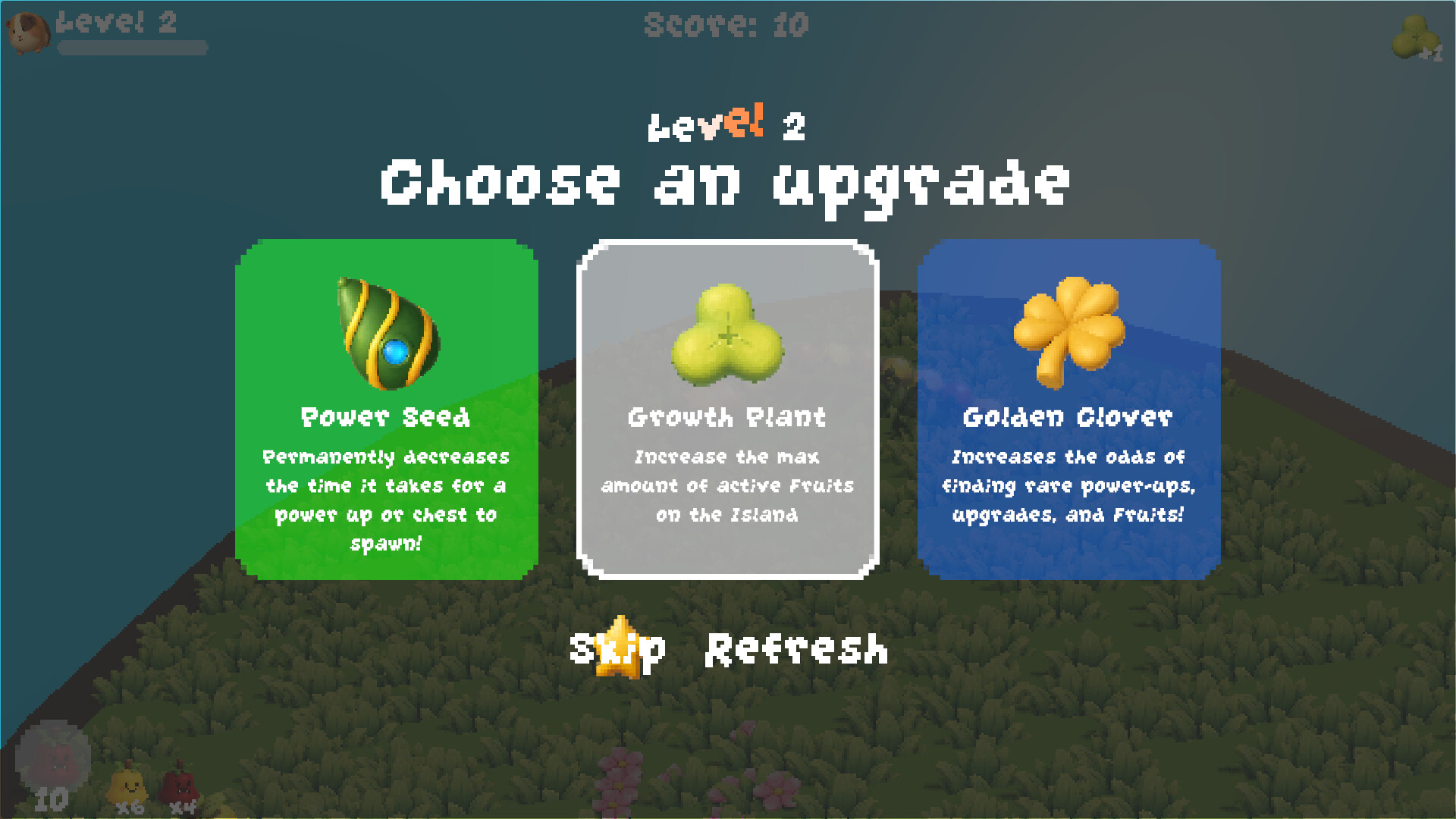FruitSnoot: The Snake Roguelike screenshot 2