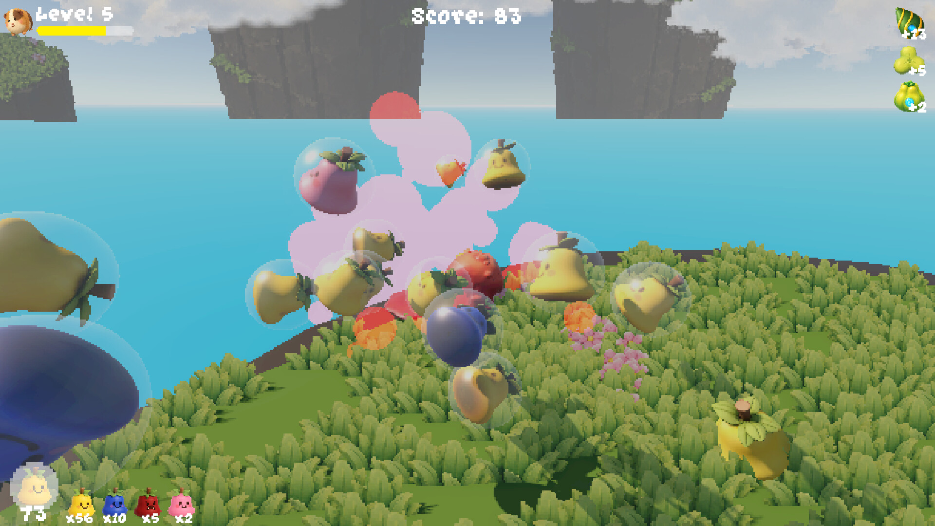 FruitSnoot: The Snake Roguelike screenshot 4