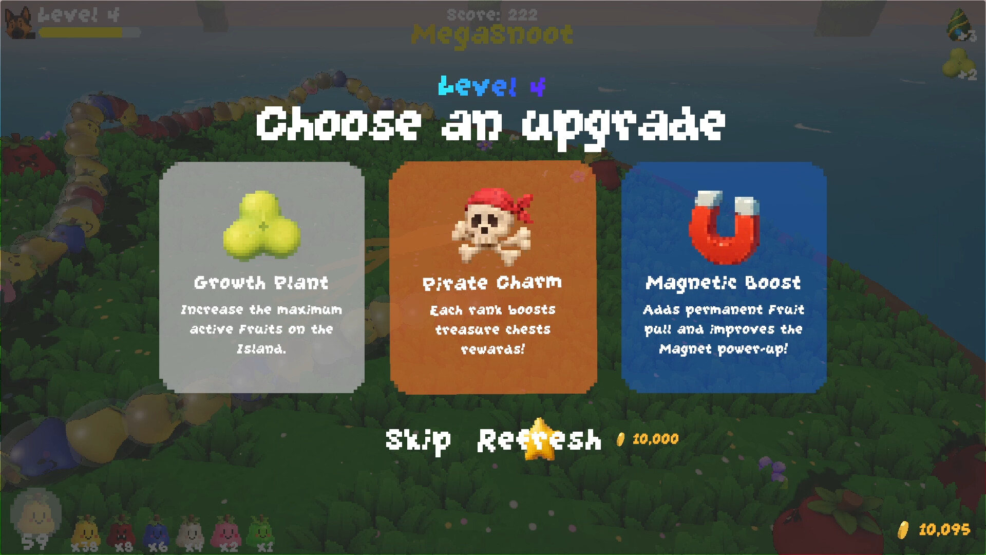 FruitSnoot: The Snake Roguelike screenshot 8