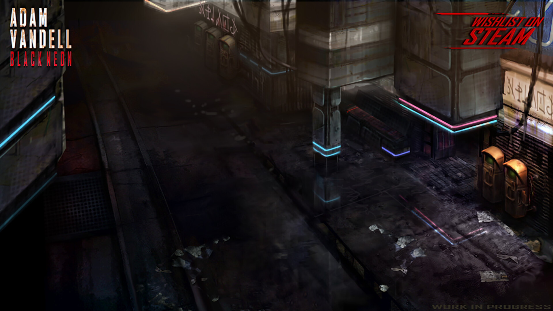 Adam Vandell - Black Neon screenshot 3