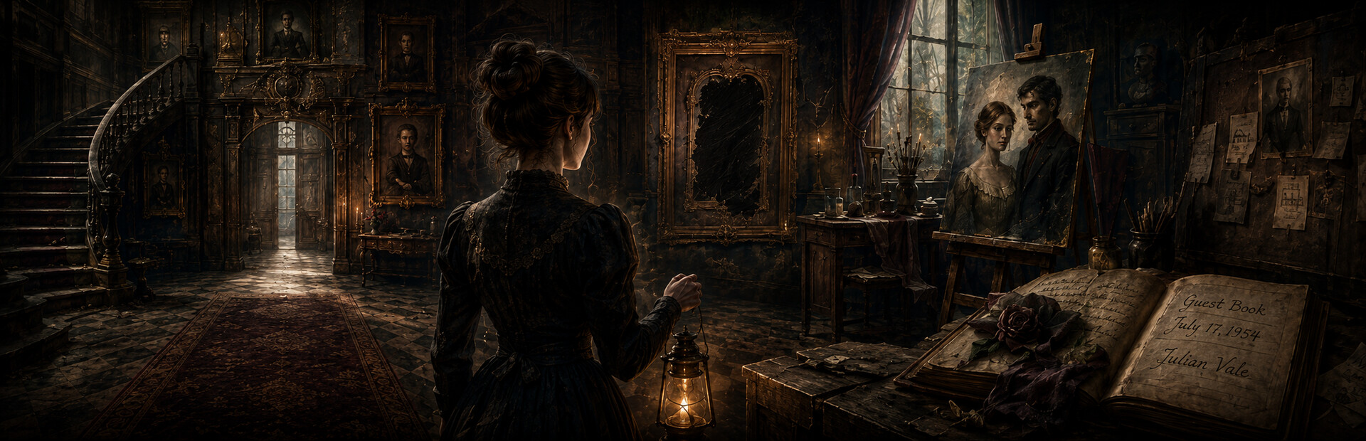 Ashrose Manor - A Portrait of Forbidden Love