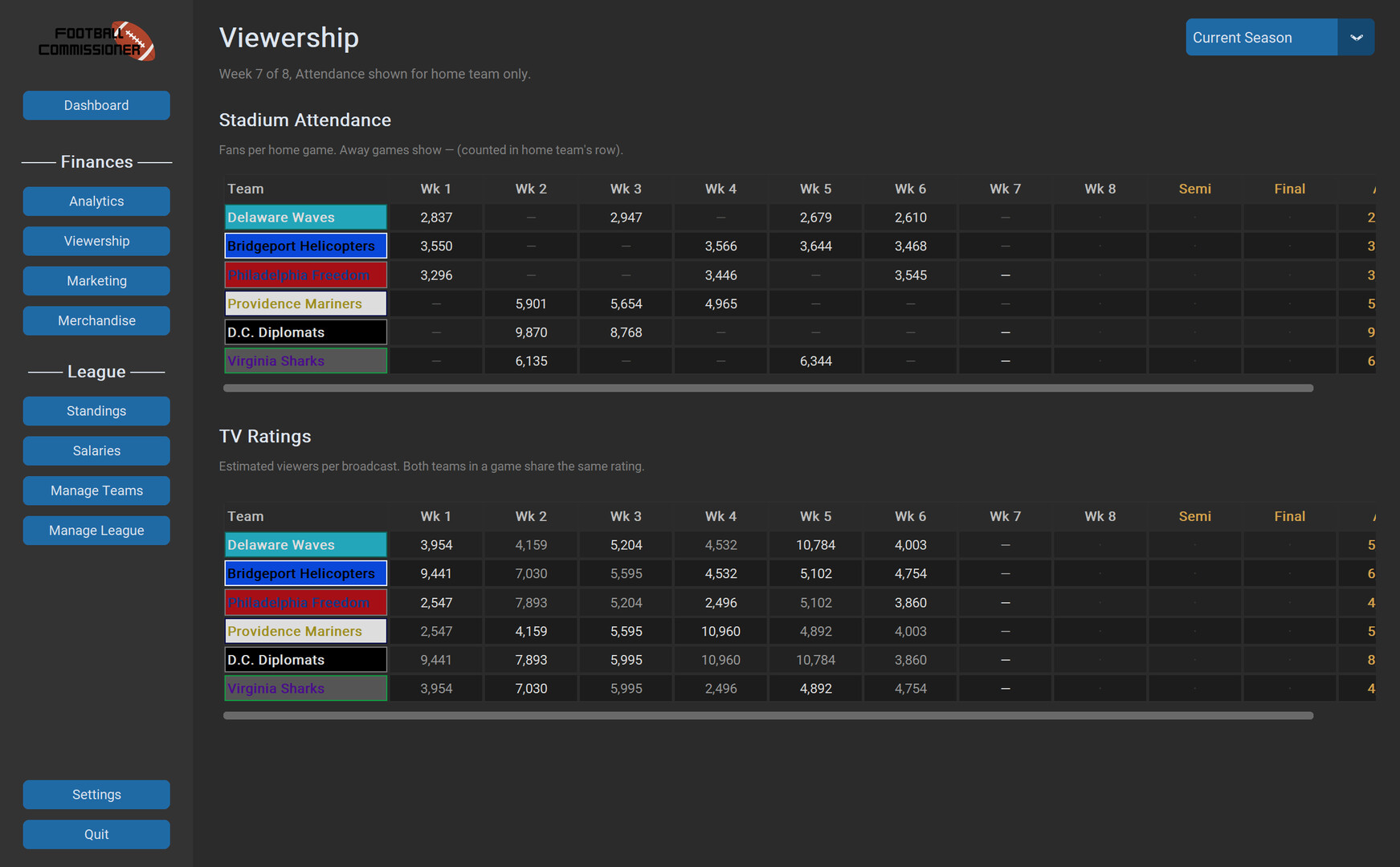 Football Commissioner screenshot 3