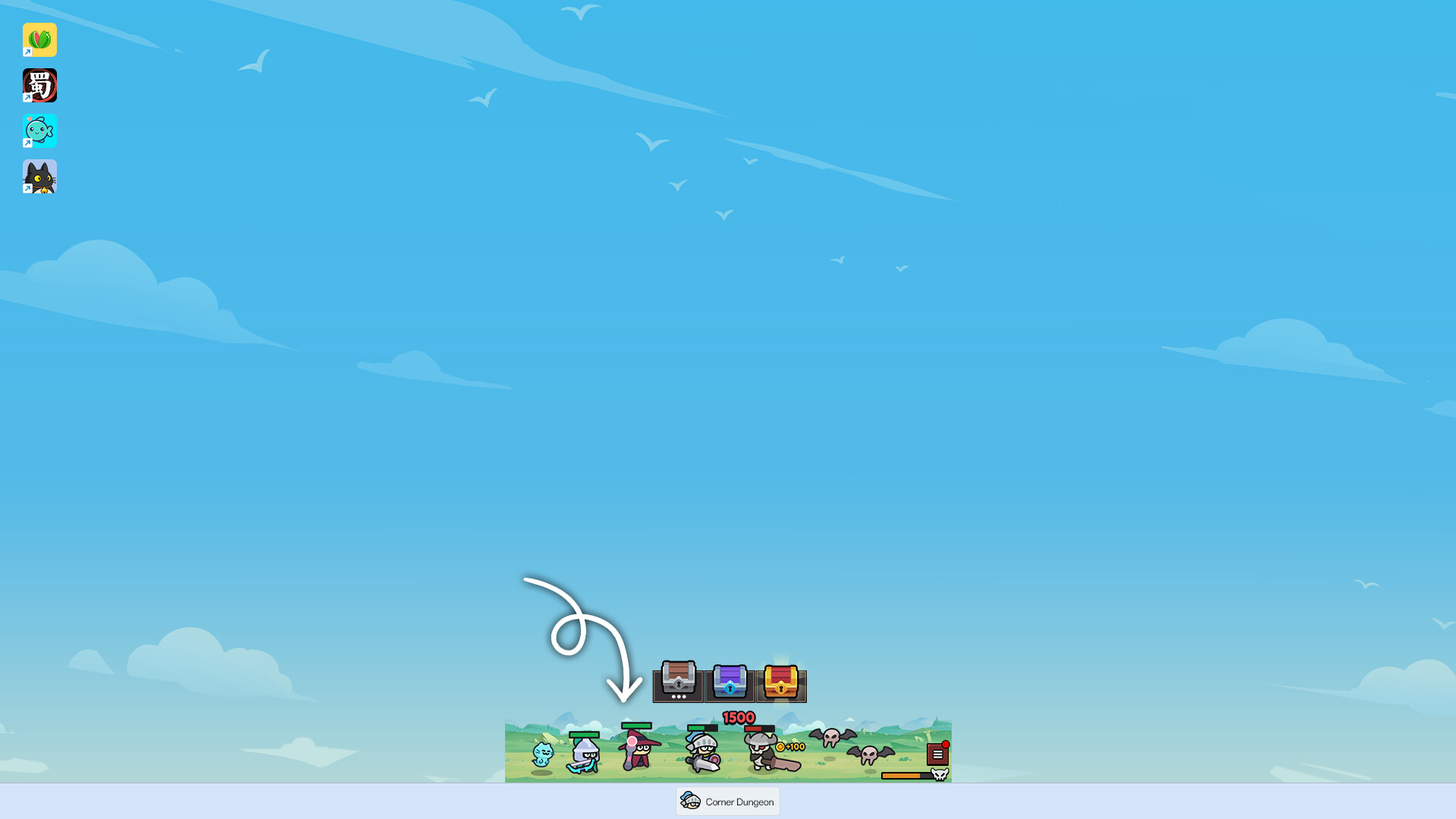 Corner Dungeon Featured Screenshot #1