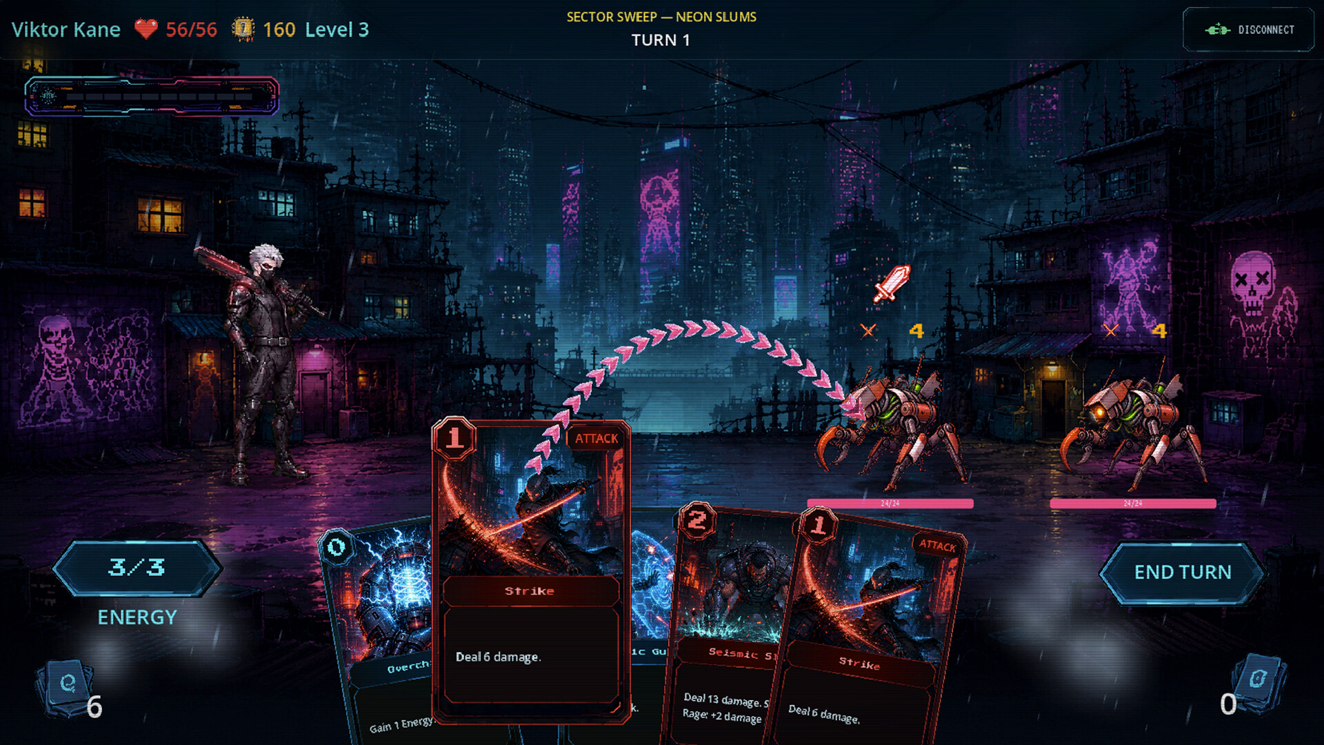 Cyber Neon: Core Protocol screenshot 1