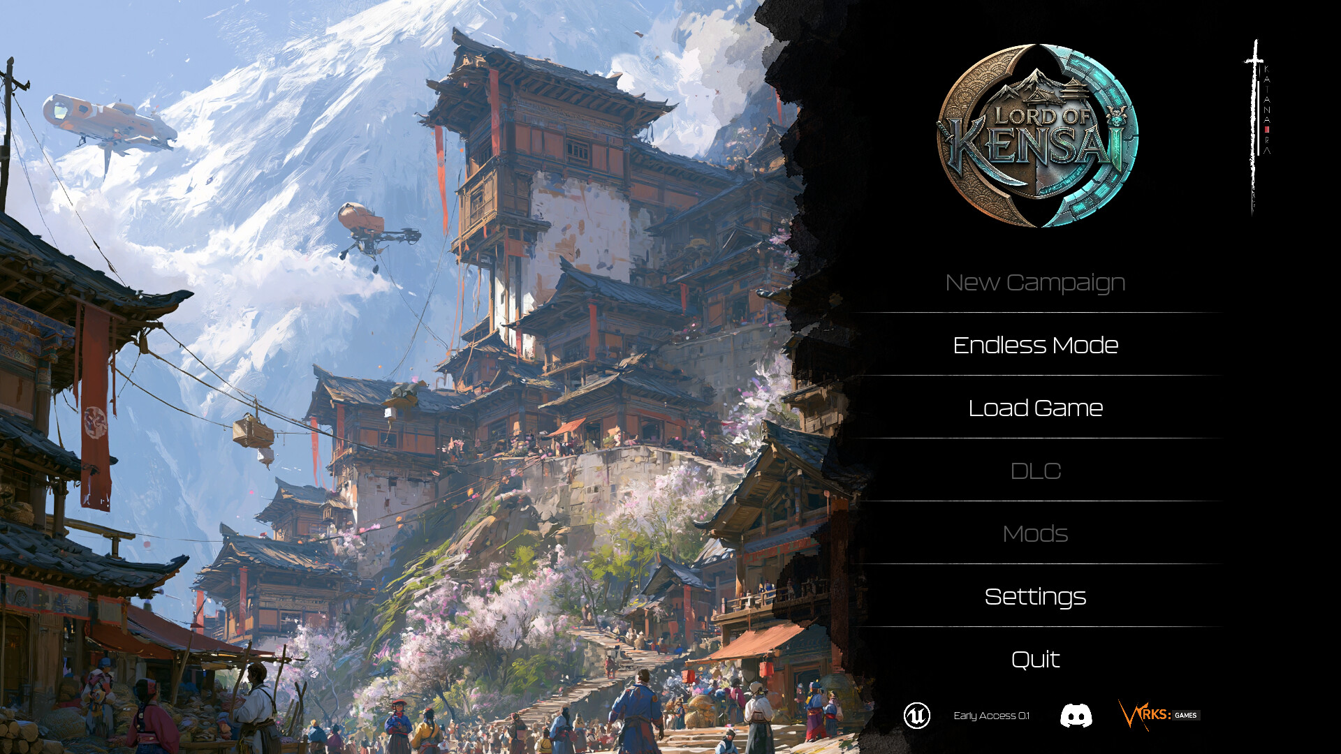Lord of Kensai screenshot 1