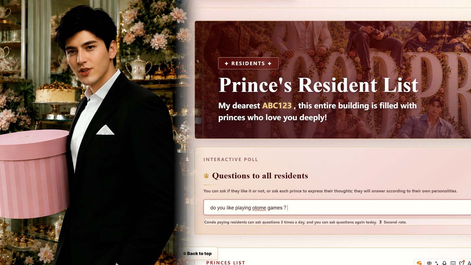 1000 Princes: ChouChou Condo screenshot 19