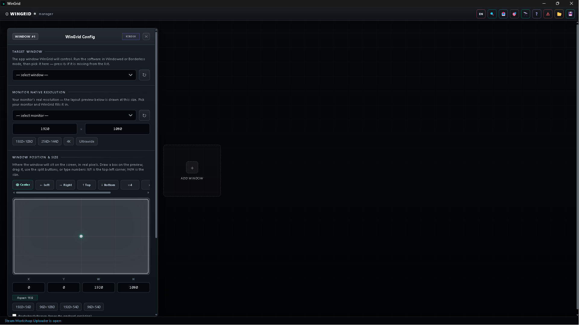 WinGrid screenshot 2