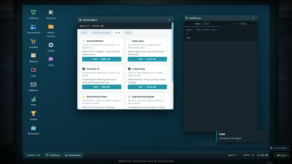On Hold - Call Center Simulator — скриншот
