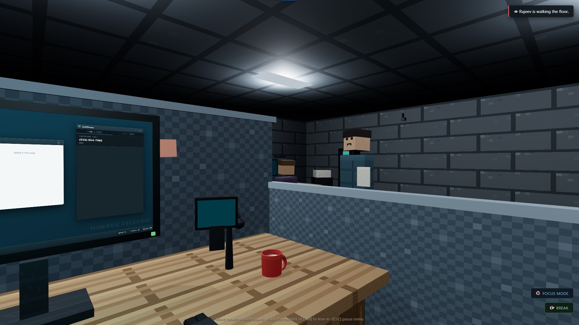 On Hold - Call Center Simulator screenshot 4