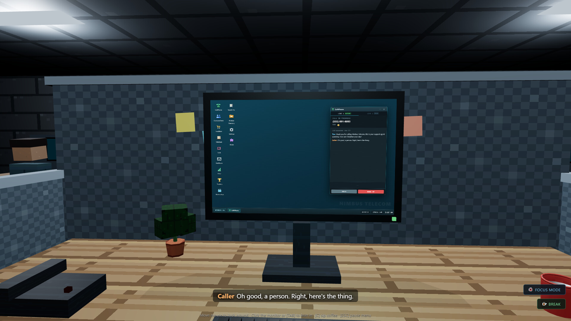 On Hold - Call Center Simulator screenshot 5