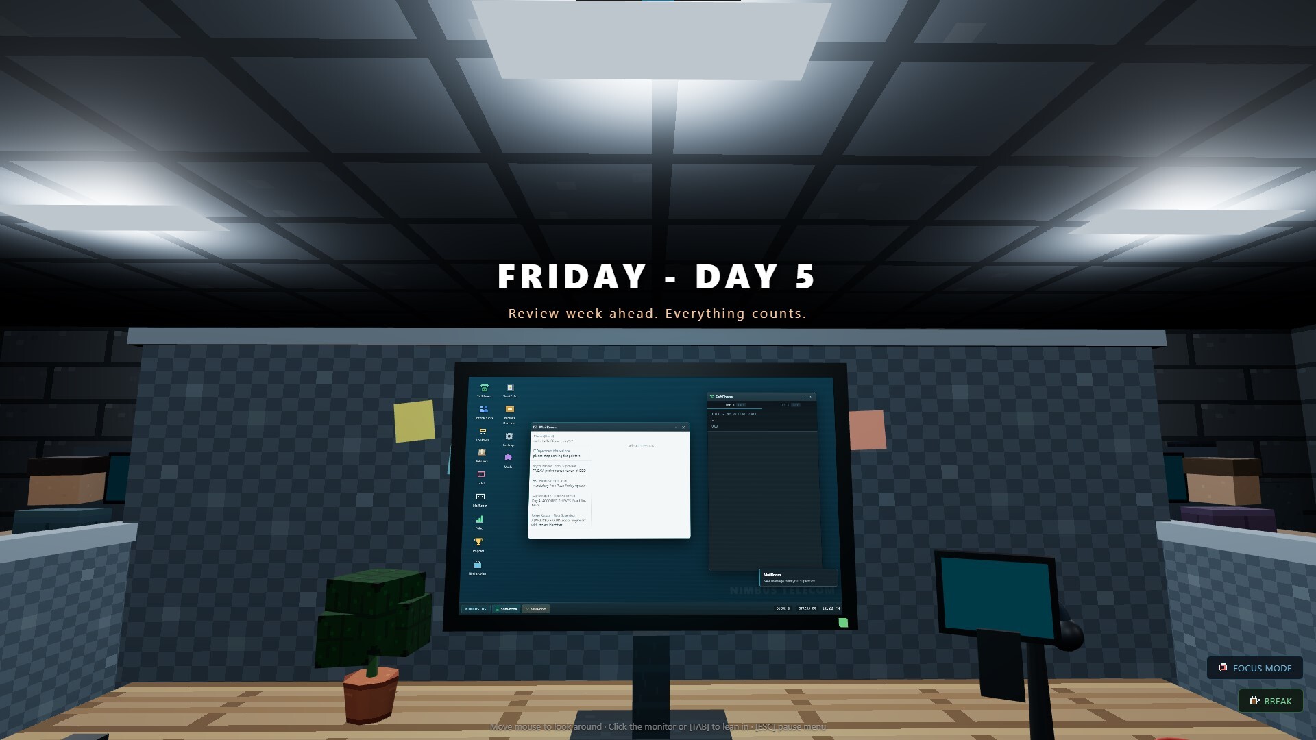 On Hold - Call Center Simulator screenshot 2