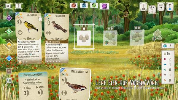 Wingspan Bird Pack: Birds of Continental Europe Screenshot 5