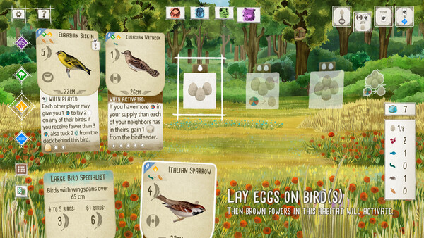 Wingspan Bird Pack: Birds of Continental Europe screenshot 5