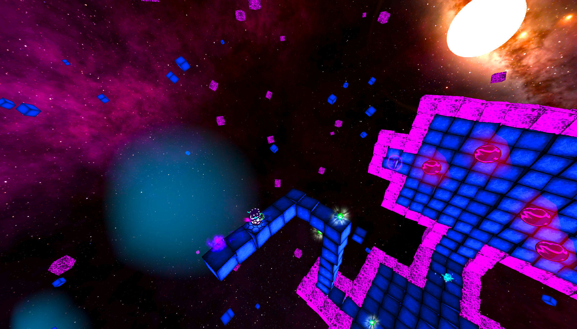 Deep Blue 3D Maze in Space screenshot #19