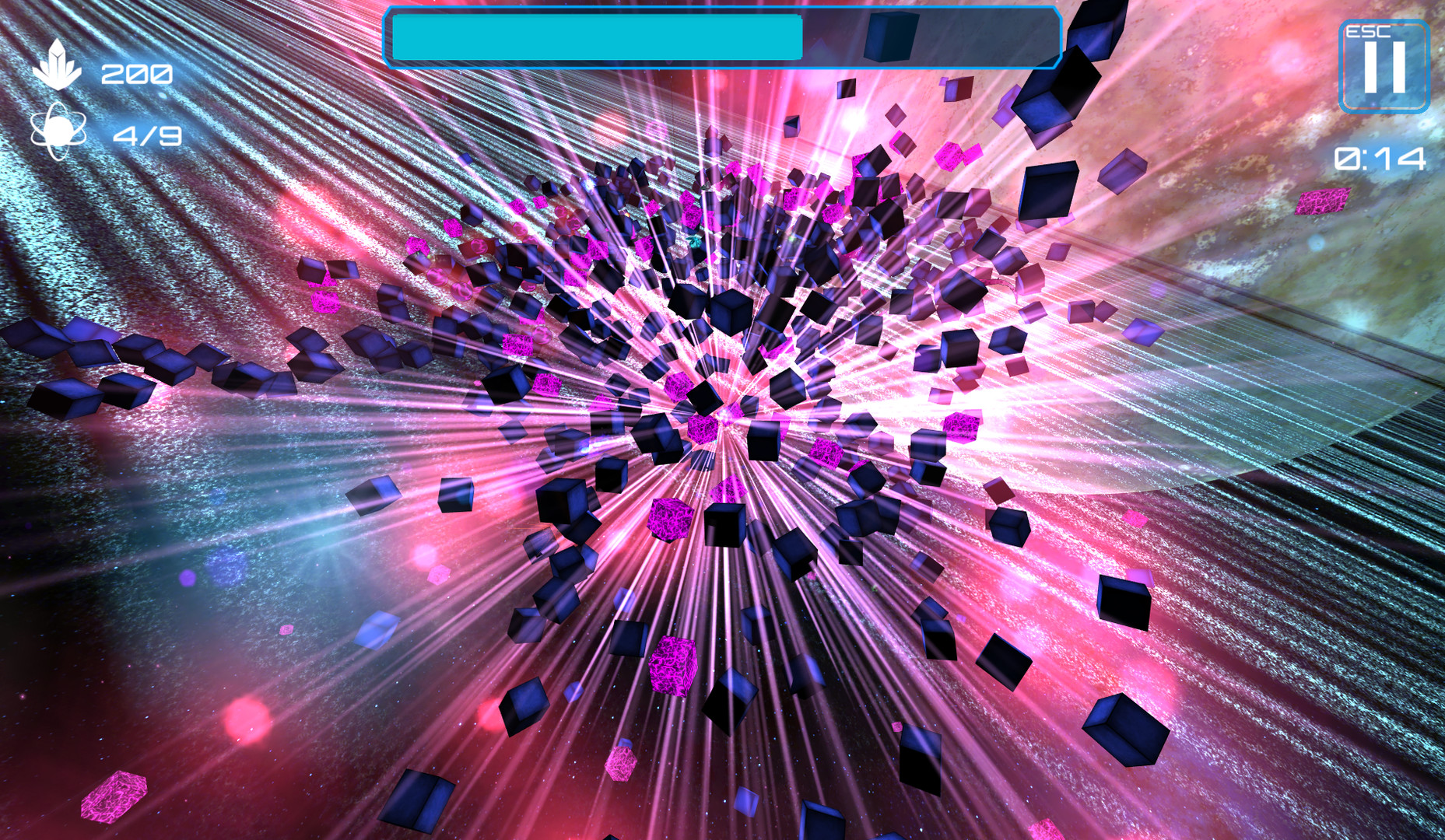 Deep Blue 3D Maze in Space screenshot #9