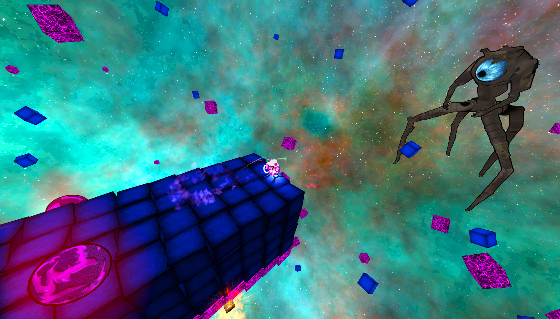 Deep Blue 3D Maze in Space screenshot #8