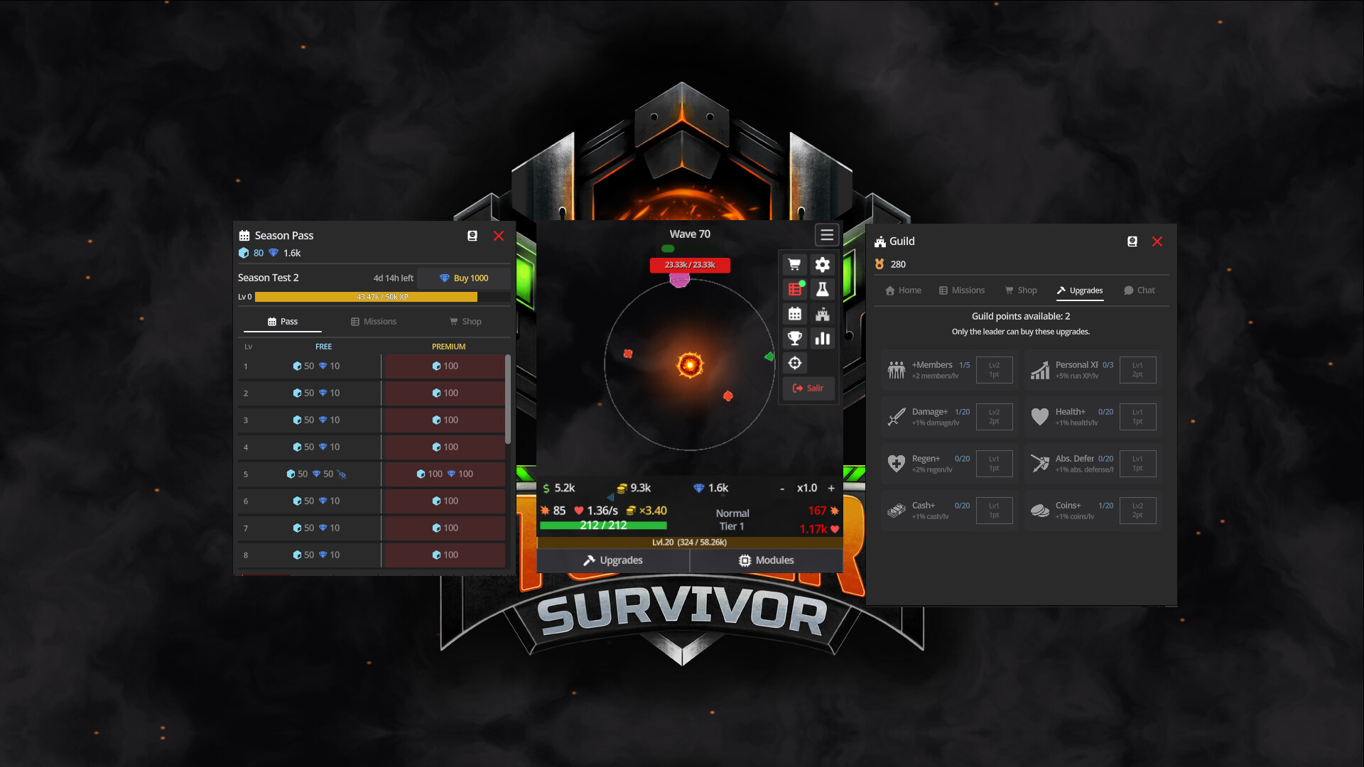 Desktop Tower Survivor screenshot 3