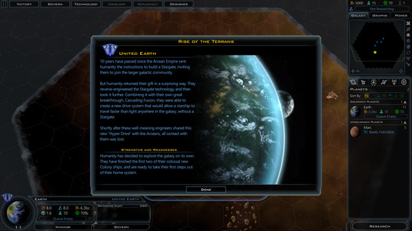 Galactic Civilizations III - Rise of the Terrans DLC screenshot 4