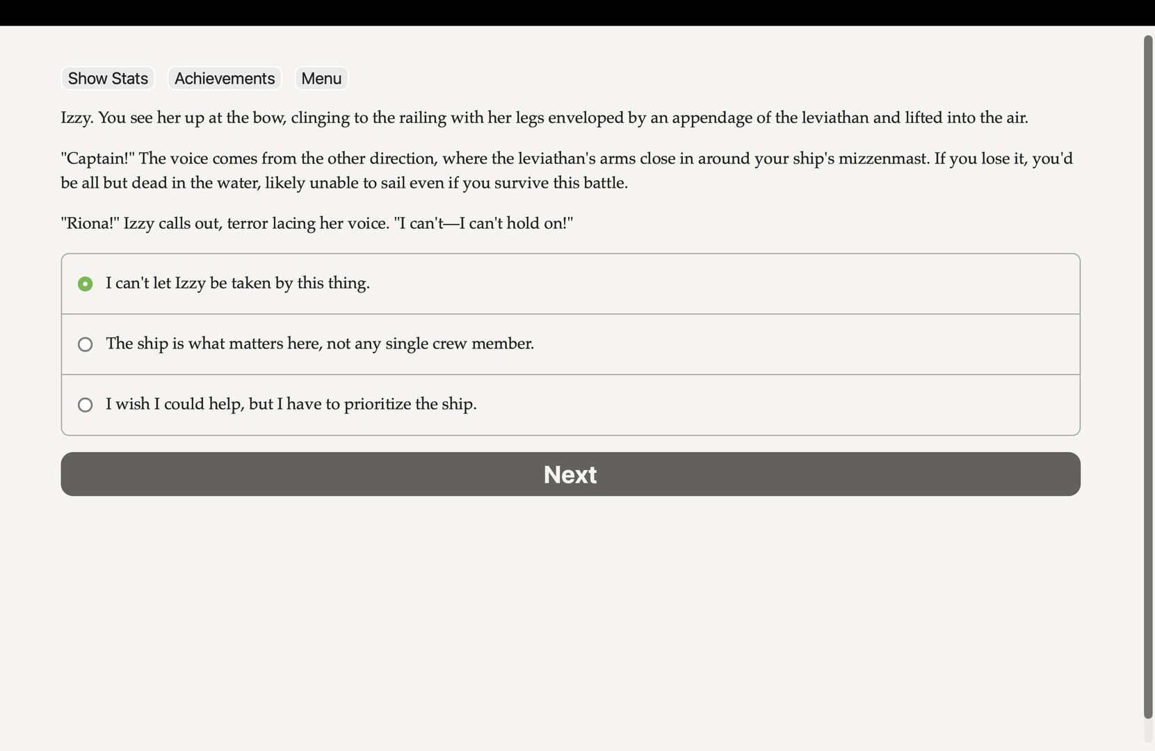 Diaspora screenshot 2