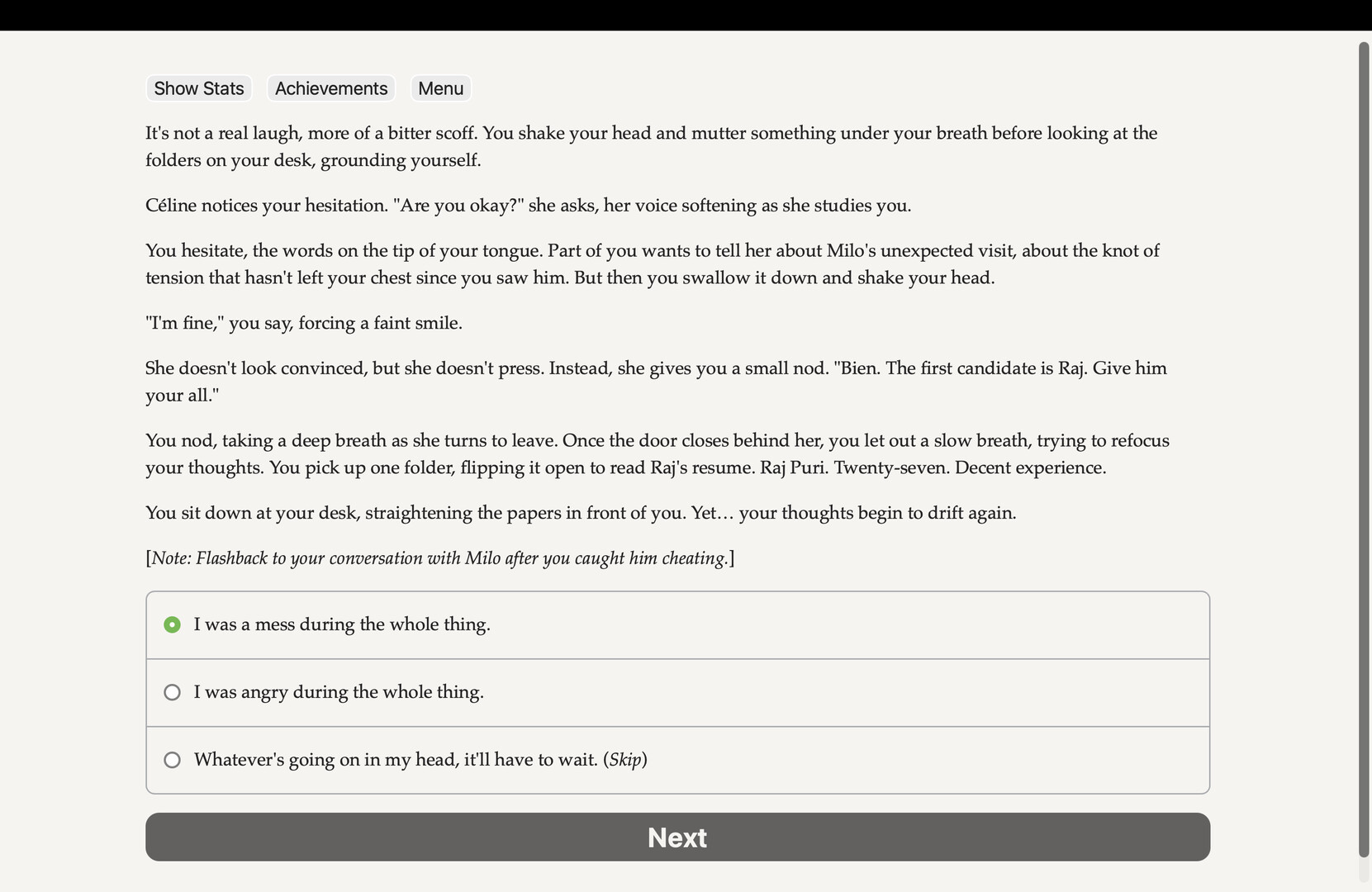 A Taste of Heat screenshot #3