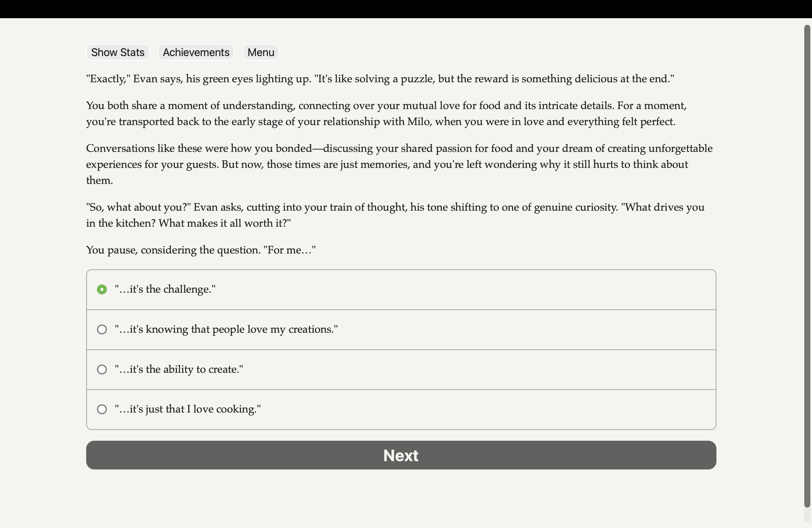 A Taste of Heat screenshot #1