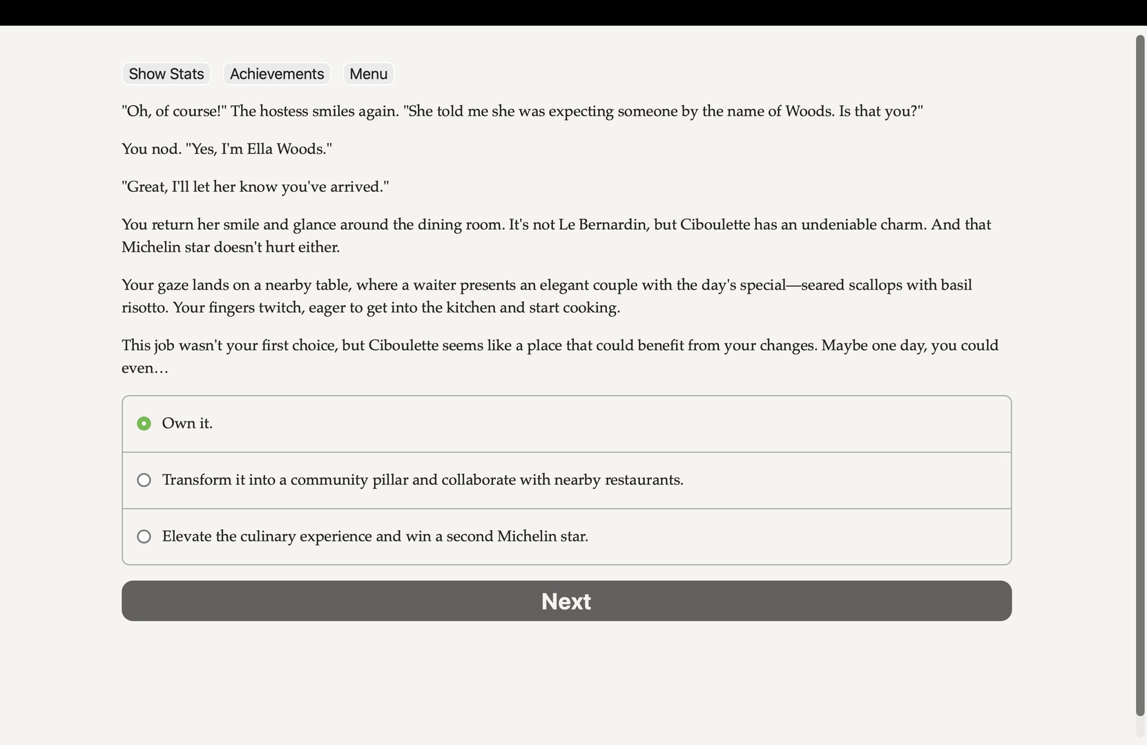 A Taste of Heat screenshot #5