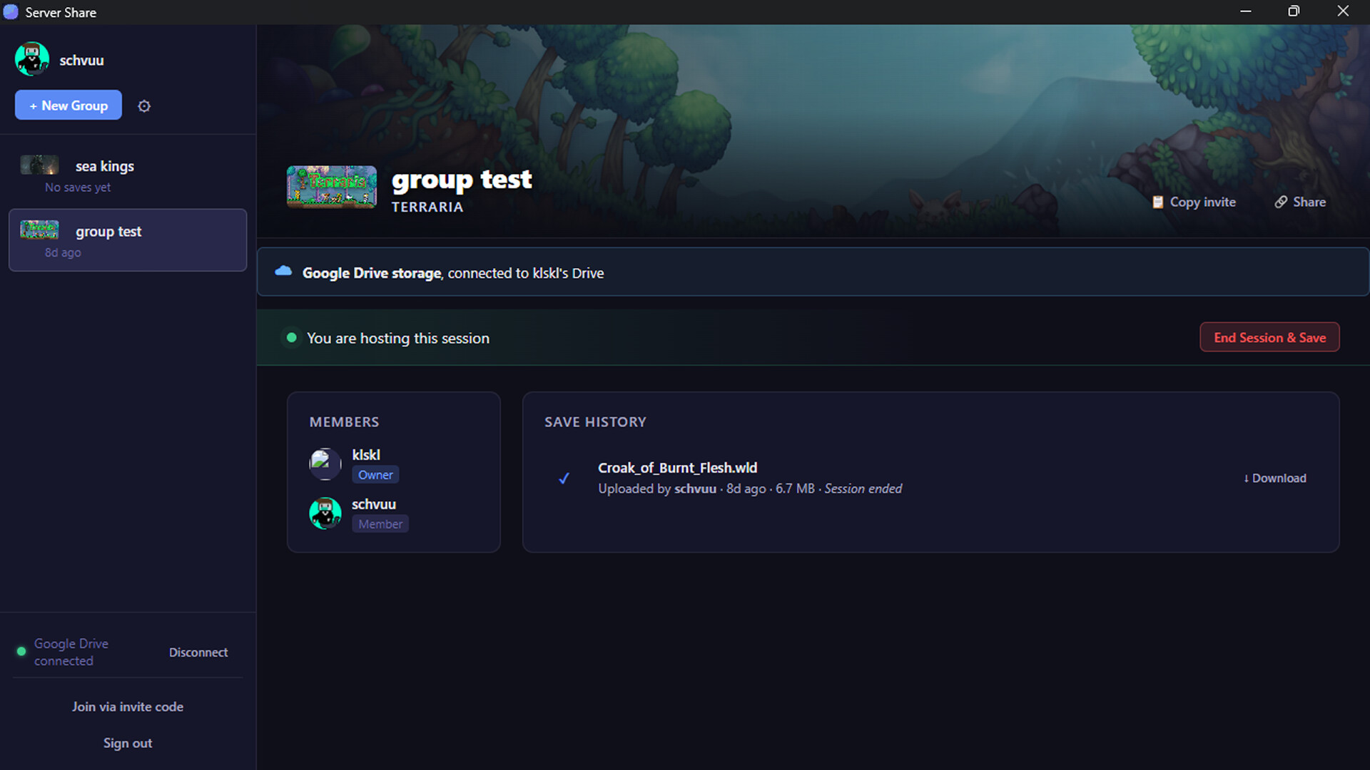 Server Share screenshot 3