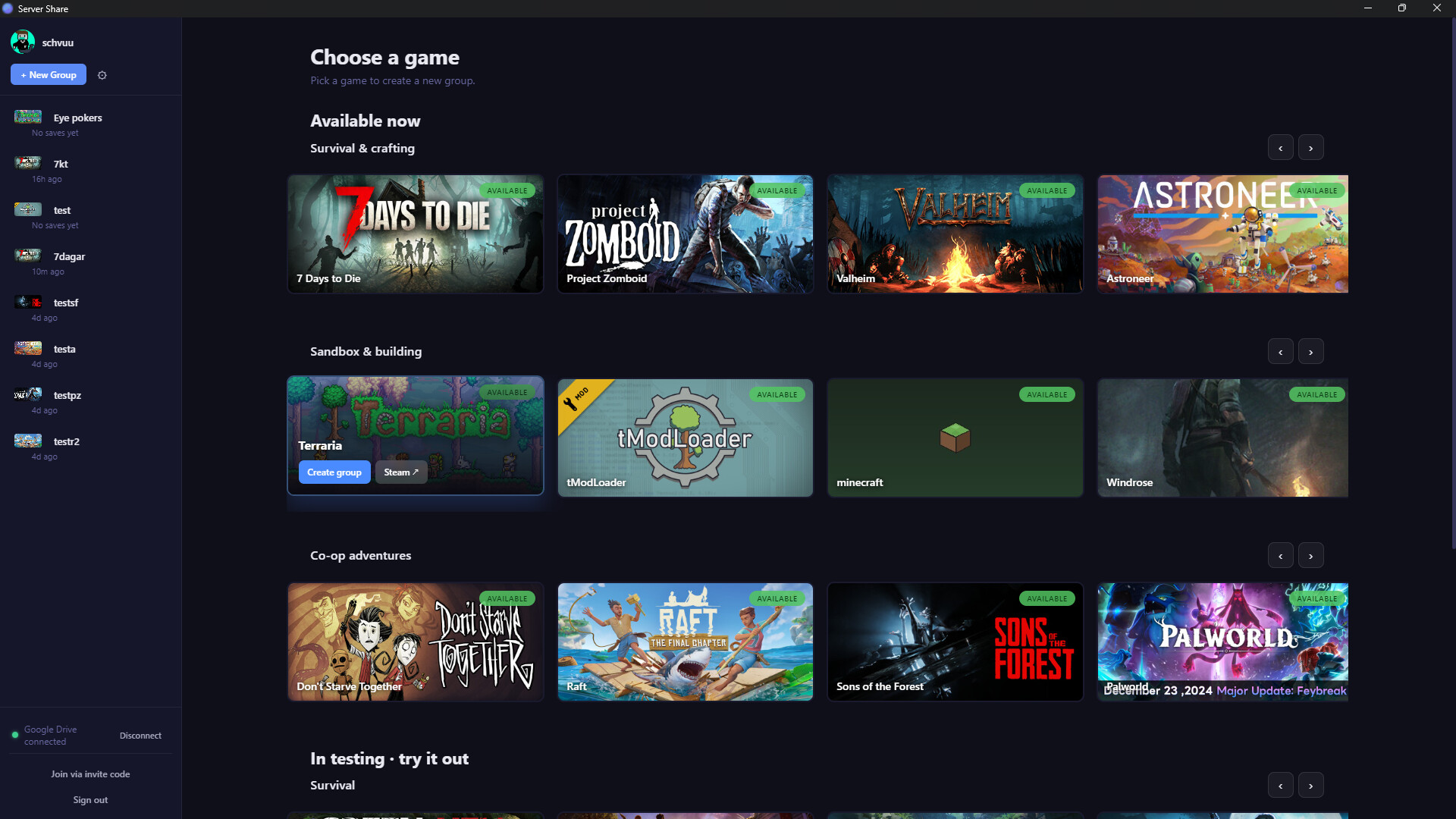 Server Share screenshot 1